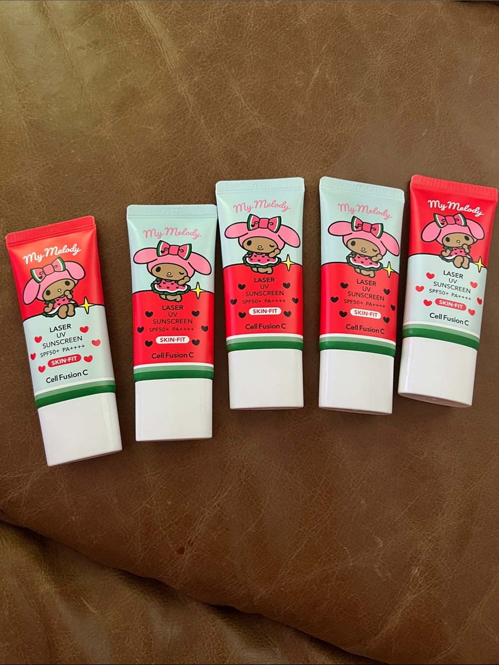 (New, Sealed) Cell Fusion C Laser UV Sunscreen SPF50+ PA+++ 35ml each, 5 tubes